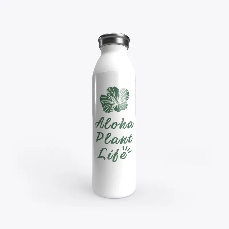 Aloha Plant Life Water Bottle